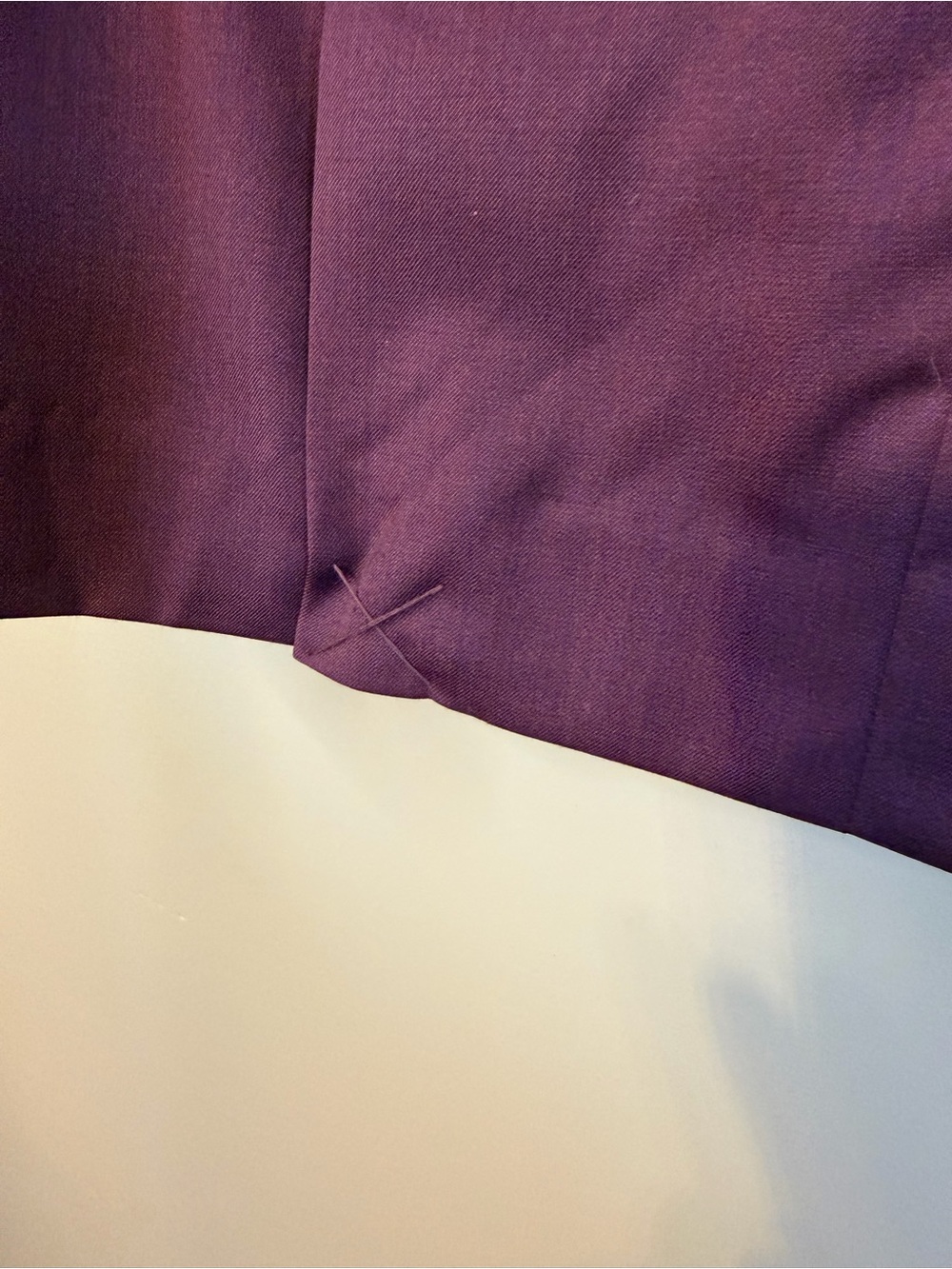 Pendleton Plum Pencil Skirt - Tailored Office Staple - Picture 5 of 8